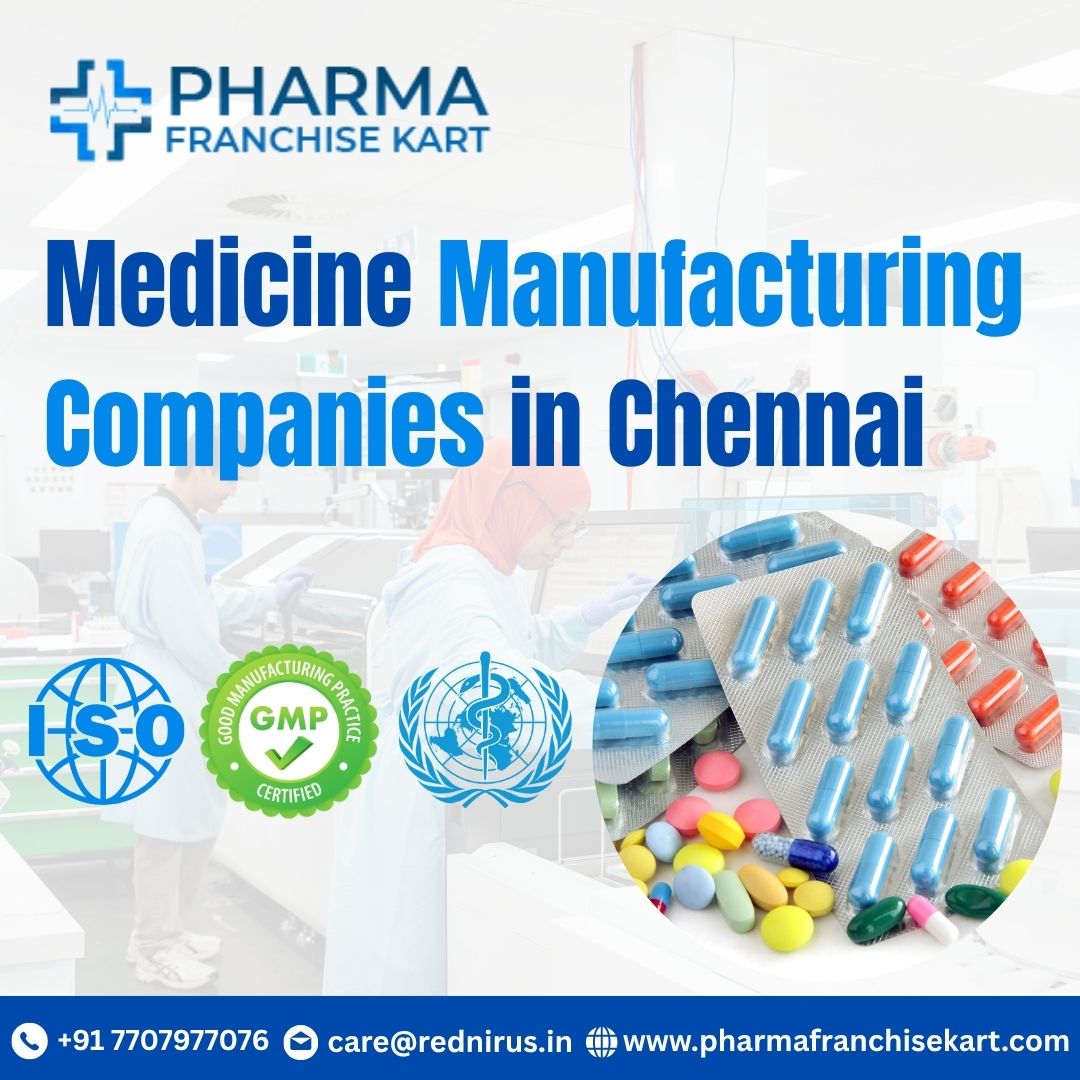 Medicine Manufacturing Companies in Chennai
