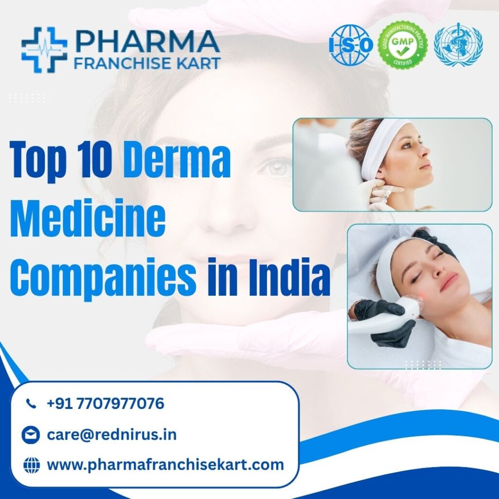 Top 10 Derma Medicine Companies India