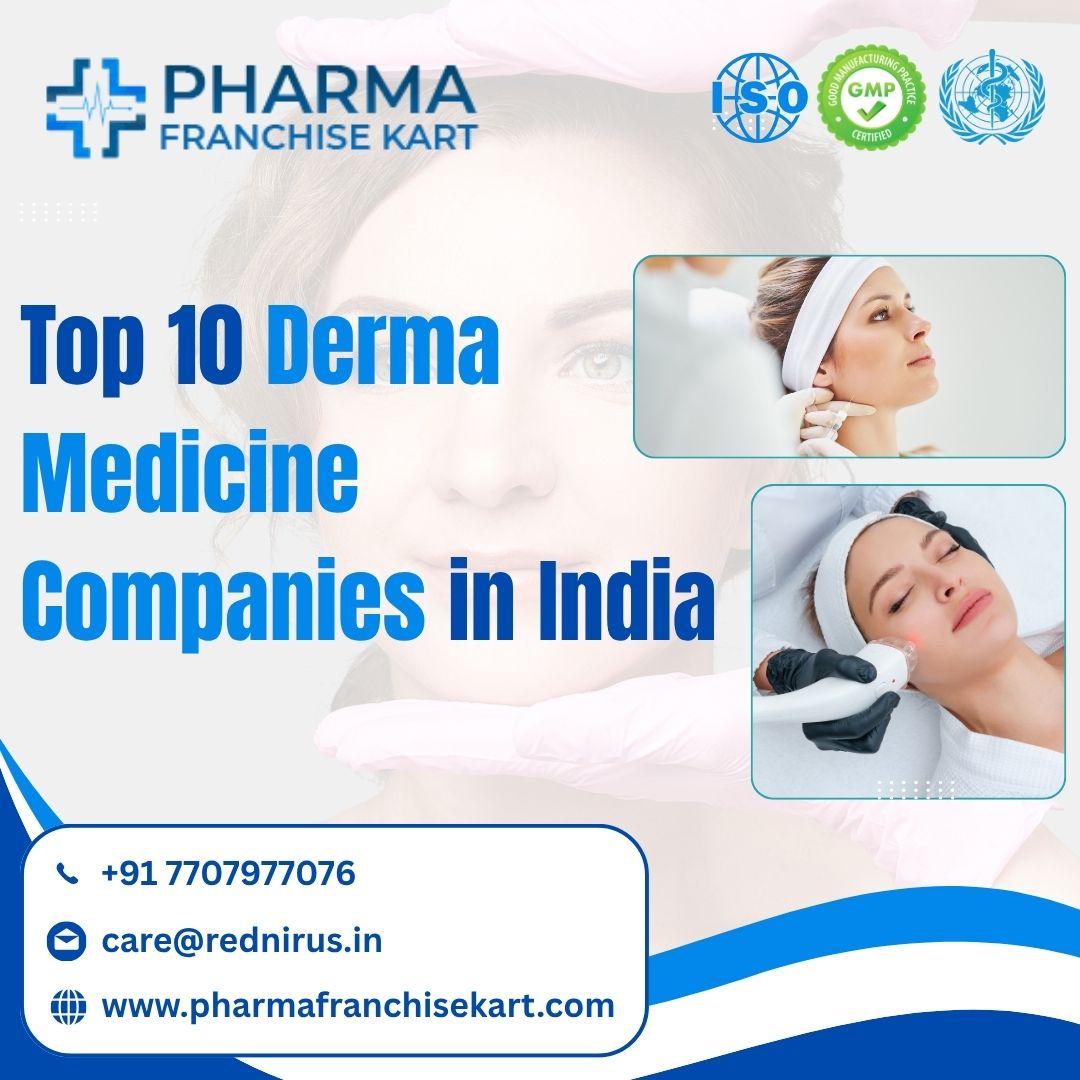Top 10 Derma Medicine Companies India